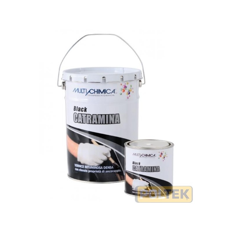 Vernice bituminosa densa con elevate proprietà di ancoraggio. Il prodotto ha inoltre caratteristiche antipolvere ed impermeabil