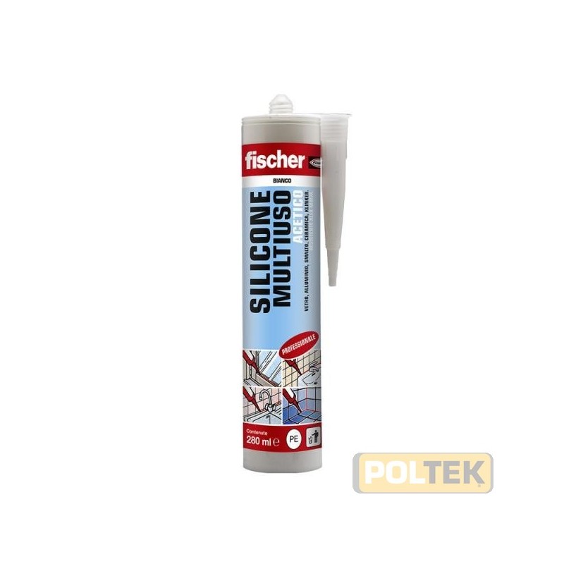 FISCHER SILICONE SAM ACETICO TRASPARENTE ml 280