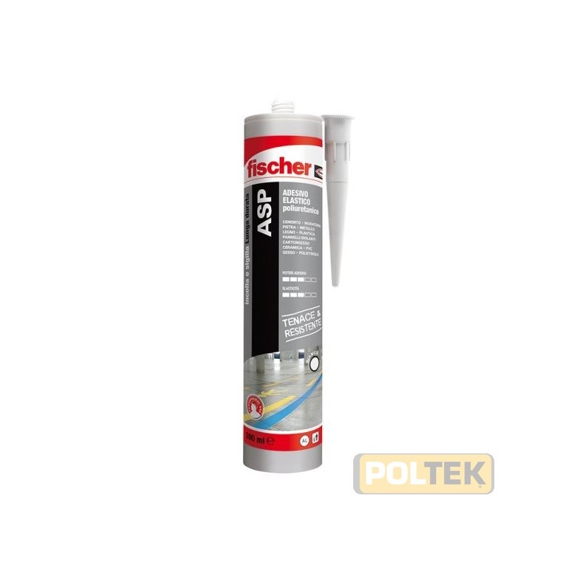 FISCHER ADESIVO POLIURETANICO ASP NERO ml 300