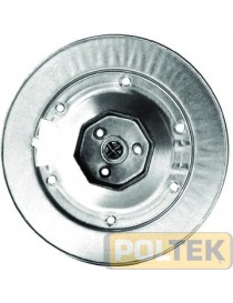 PULEGGIA ZINCATA LISCIA cm 19