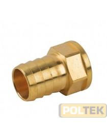 PORTAGOMMA OTTONE FEMMINA 1" x 25