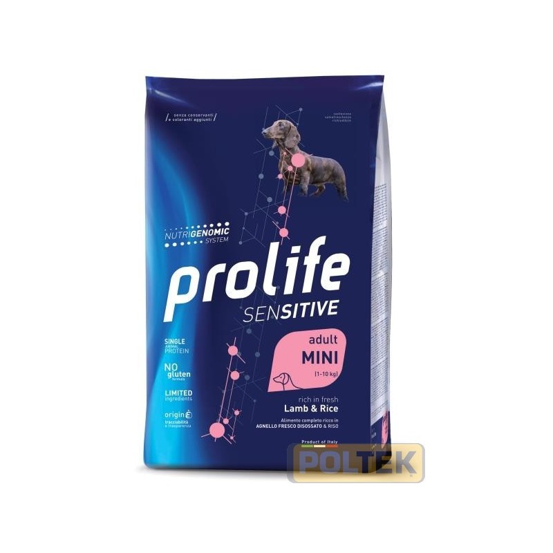 PROLIFE DOG SENSITIVE LAMB & RICE MINI 2kg