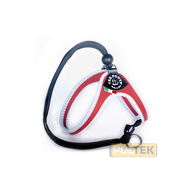 Il mix perfetto e brevettato di originalità, qualità ed ergonomia concentrato in una pettorina per cani semplice da indossare 