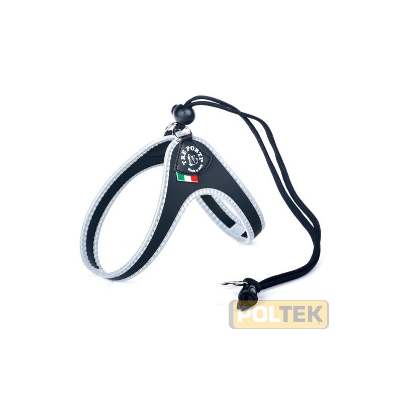 Il mix perfetto e brevettato di originalità, qualità ed ergonomia concentrato in una pettorina per cani semplice da indossare 