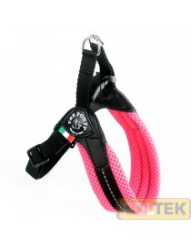 TRE PONTI PETT. IN RETE CH PLAST FLUO ROSA MIS 1