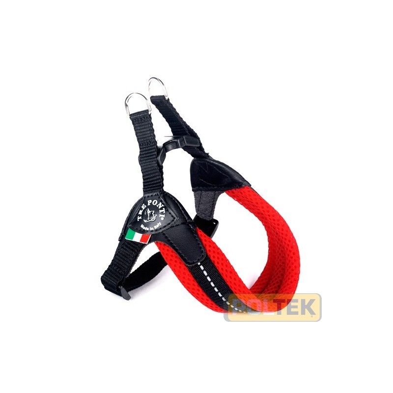 Il mix perfetto e brevettato di originalità, qualità ed ergonomia concentrati in una pettorina per cani semplice da indossare 