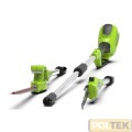 GREENWORKS 40V POTATORE + TOSASIEPI GD40PSH SOLO CORPO