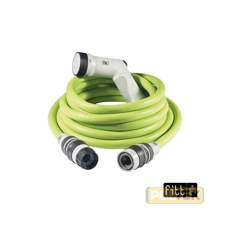 FITT IKON è un tubo estensibile compatto, leggero e pronto all'uso: perfetto per piccoli giardini, balconi e terrazzi, il campe