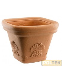 VASO DIMARTINO QUADRO ZEUS cm 30 h. 28 lt 11