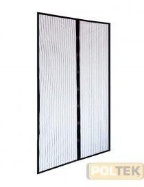IRS ZANZARIERA MAGNETICA PER PORTA cm 140x250 NERA