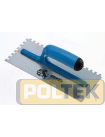 FRATTAZZO STUCCATORE AUSONIA cm 12x28 DENTE 5x 5