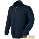 FELPA ISSA MEZZA ZIP VERENA BLU tg. L