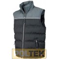 GILET ISSA MULTITASCHE OCEAN NERO GRIGIO tg. S