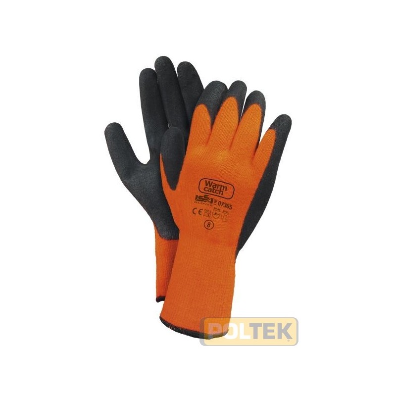 Guanto per basse temperature con supporto in filo continuo acrilico con spalmatura in schiuma di lattice che garantisce un eccel