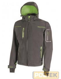 GIACCA U-POWER SPACE ASPHALT GREY/GREEN tg. XL