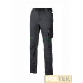 PANTALONE U-POWER WORLD ASPHALT GREY/GREEN tg. M