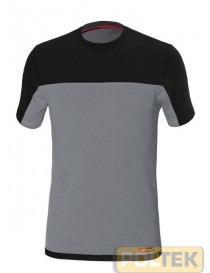 T-SHIRT ISSA STRETCH GRIGIO/NERO tg. L