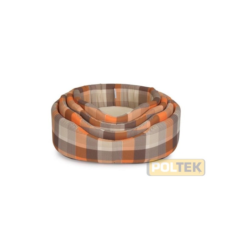 CAMON CUCCIA OVALE WARM CHECK 54cm