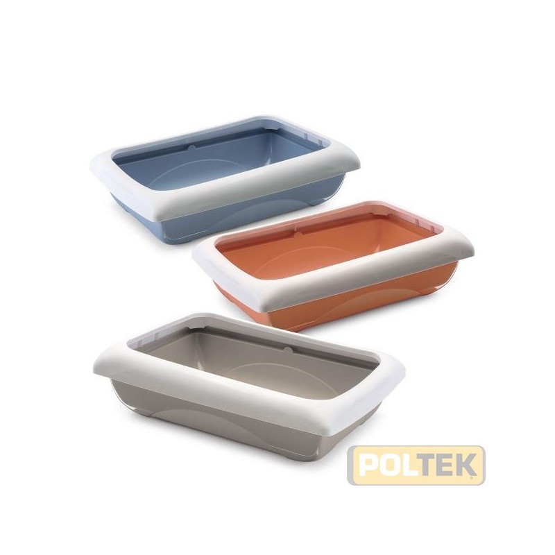 La toilette aperta Dodò in plastica resistente e durevole è adatta a tutti i gatti che non amano le lettiere chiuse. Accessori