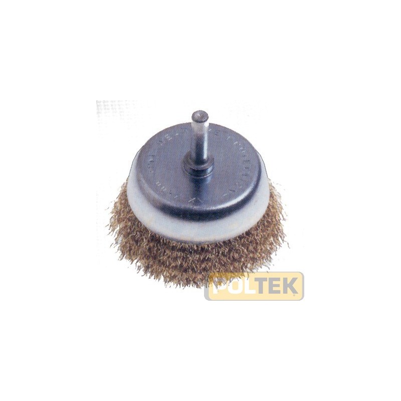 SPAZZOLA ACCIAIO A TAZZA d. mm 50