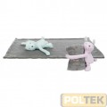 TRIXIE JUNIOR SET COCCOLOSO 75X50cm Grigio/lilla