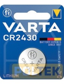 VARTA BATTERIA BUTTON LITHIUM CR2430 3V