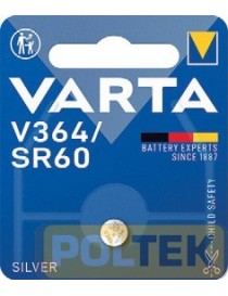 VARTA BATTERIA BUTTON OSS. ARGENTO V364 SR60
