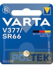 VARTA BATTERIA BUTTON OSS. ARGENTO V377 SR66