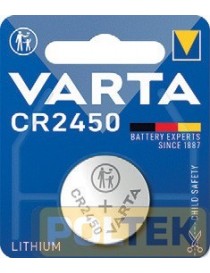 VARTA BATTERIA BUTTON LITHIUM CR2450 3V