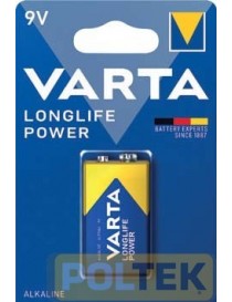 VARTA BATTERIA LONGLIFE POWER 9V