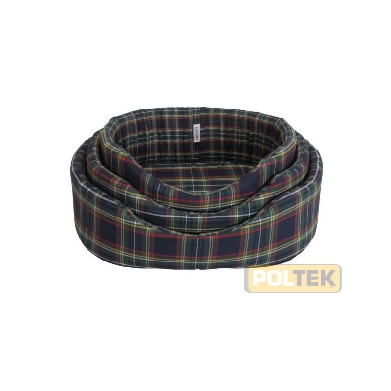 CAMON CUCCIA OVALE SCOZZESE BLU 68 CM