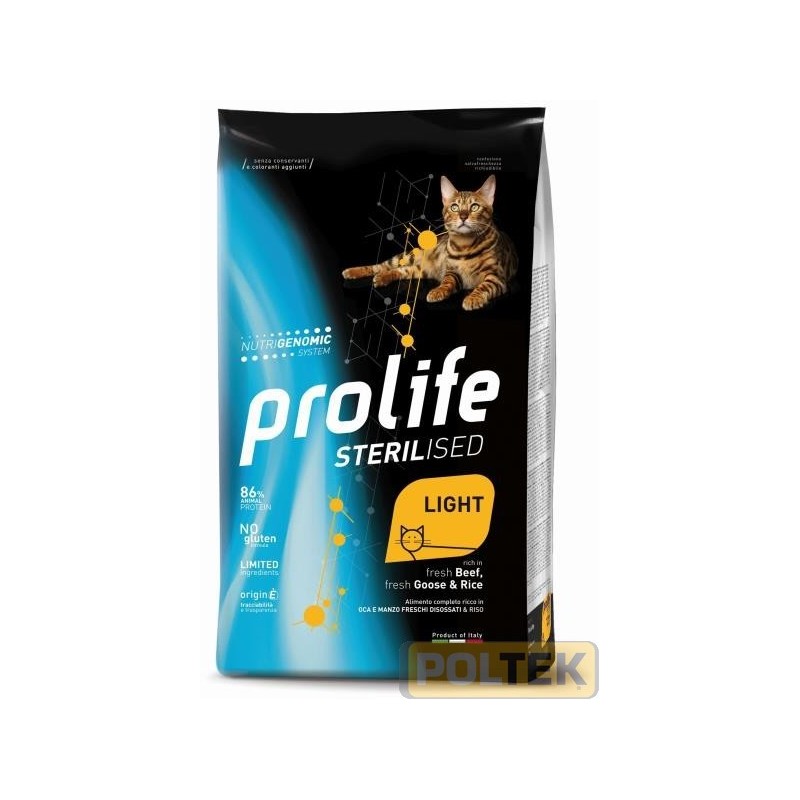 PROLIFE GATTO DRY STERILIZ. OCA MANZO E RISO 400 g