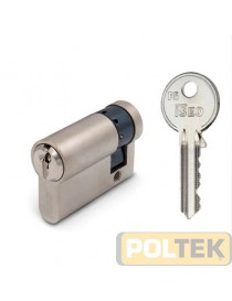 MEZZOCILINDRO ISEO F5 NICHELATO mm 40 (30+10)