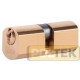 CILINDRO ISEO F5 SFACCETTATO OTTONE d.22 mm 66 (33+33)