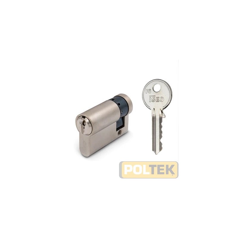 MEZZOCILINDRO ISEO F5 NICHELATO mm 45 (35+10)