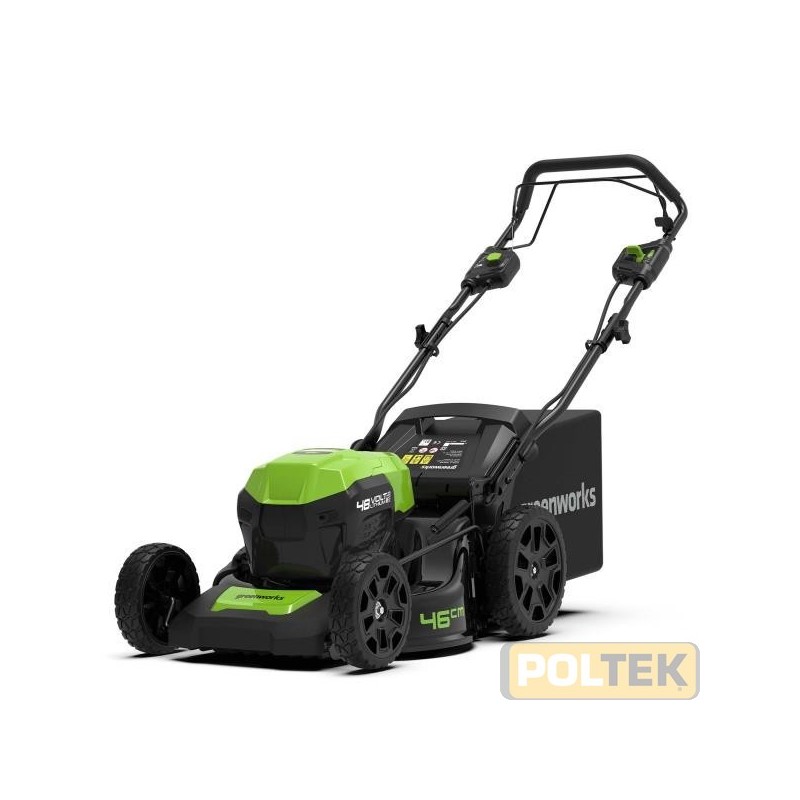 GREENWORKS DVT 48V RASAERBA SEMOVENTE GD48LM46SPIIK4 COMPLET