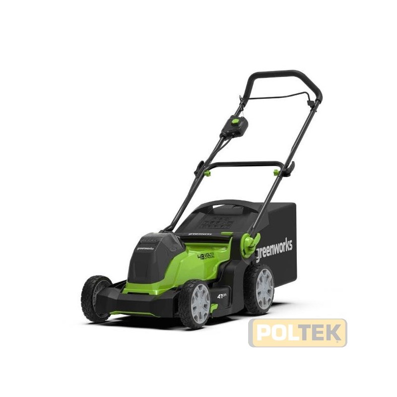 GREENWORKS DVT 48V RASAERBA G48LM41K4 COMPLETA