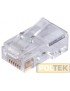 COMPONENTE LAN PLUG RJ45 CAT 5e