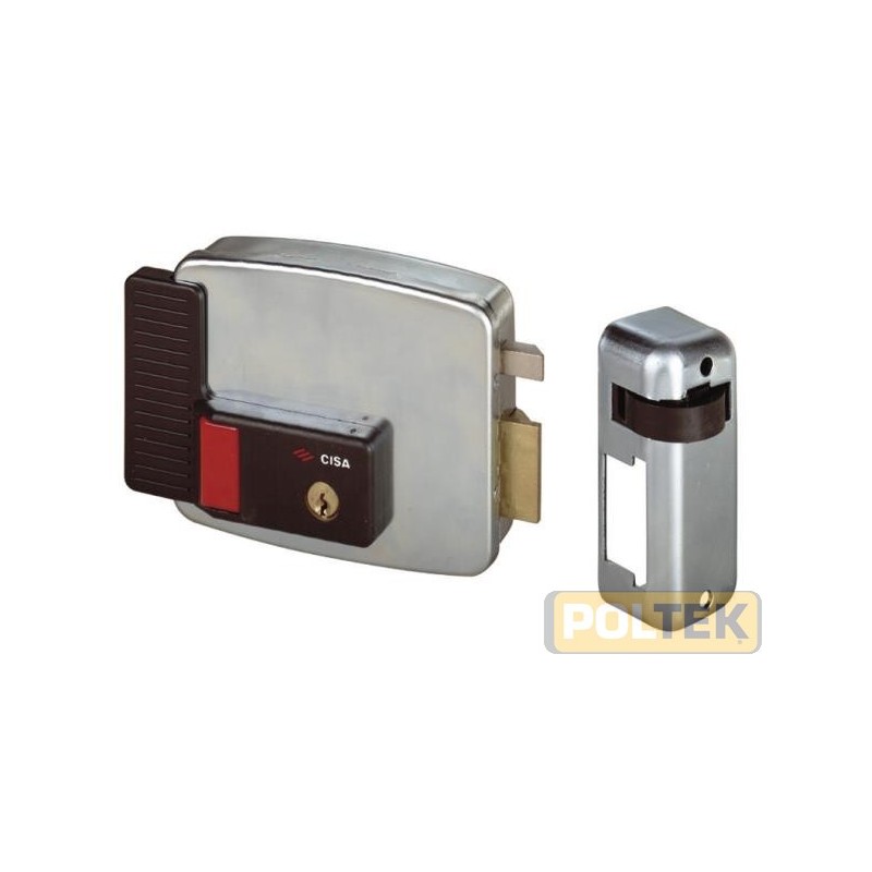 ELETTROSERRATURA CISA APPLIC. C/PULSANTE E.70 DESTRO