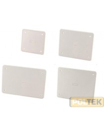 COPERCHIO RIC. C/VITI SCATOLE INCASSO IP40 MIS.1 mm 92x92