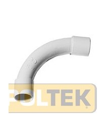 RACCORDO IP65 CURVA TUBO-TUBO 90° d. mm 16 (blister pz.5)
