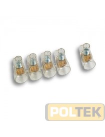 MORSETTI ISOLATI pz.10 PER CAVI SEZIONE MAX 2,5mmq