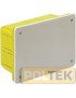 CASSETTA DA INCASSO C/COPERCHIO IP40 153x98x70