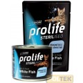 PROLIFE GATTO BUSTA 85g STERILISED GRAIN FREE PESCE BIANCO