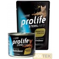 PROLIFE GATTO BUSTA 85g STERILISED GRAIN FREE RENNA E PATATE