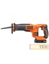 BLACK&DECKER SEGA GATTUCCIO BDCR18 18V 1b 1,5Ah
