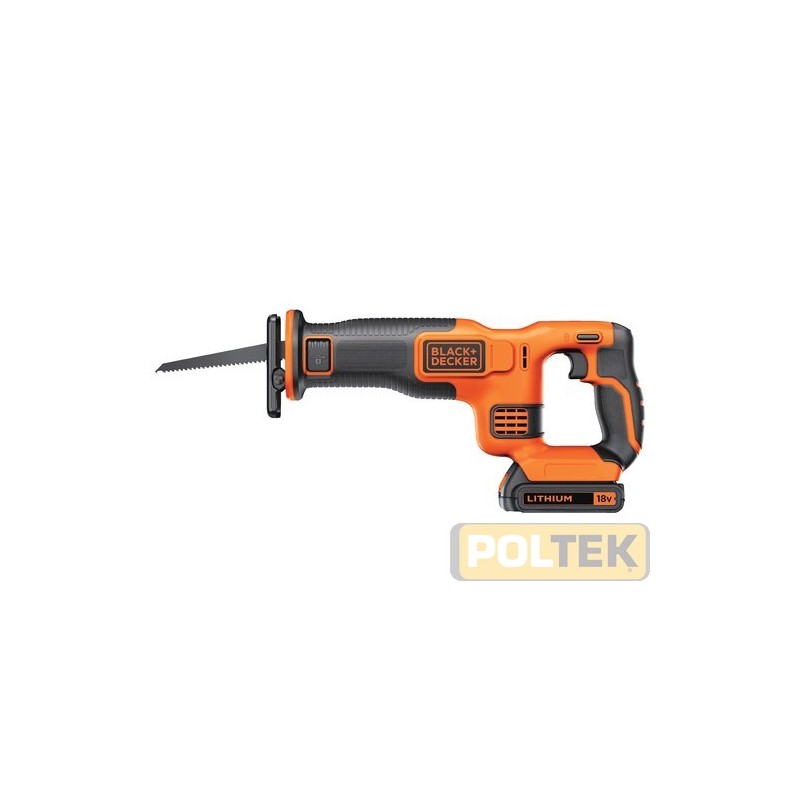 BLACK&DECKER SEGA GATTUCCIO BDCR18 18V 1b 1,5Ah