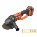 BLACK&DECKER SMERIGLIATRICE A BATTERIA BCG720N-XJ SOLO CORPO