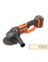 BLACK&DECKER SMERIGLIATRICE A BATTERIA BCG720N-XJ SOLO CORPO