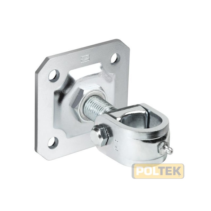 COMUNELLO CARDINE A FASCETTA PIASTRA C/DADO REGOL. M27